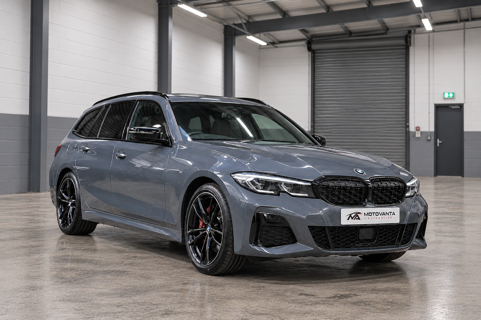 BMW M340i xDrive after its Stage 2 transformation at Motovanta